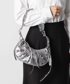 バレンシアガ BALENCIAGA LE CAGOLE XS SHOULDER BAG METALLIC ル カゴール XS ショルダーバッグ メタリック 671309 0GT3Y ユニセックス バッグ