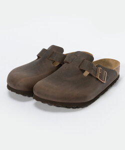 �r���P���V���g�b�N BIRKENSTOCK BOSTON �{�X�g�� Oiled Leather �I�C���h���U�[ �T���_�� ���M�����[ �i���[ ���j�Z�b�N�X �V���[�Y 860133 860131 59461 59463 960811 960813 1028179 1028310 ���v �{�v �u���b�N �R�j