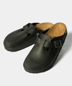 ビルケンシュトック BIRKENSTOCK BOSTON ボストン Oiled Leather オイルドレザー サンダル レギュラー ナロー ユニセックス シューズ 860133 860131 59461 59463 960811 960813 1028179 1028310 牛革 本革 ブラック コニャック タバコブラウン ハバナ 箱 並行輸入 ドイツ