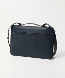 ボッテガヴェネタ BOTTEGA VENETA 536287 V4651 ビジネスバッグ メンズ ブリーフケース ショルダーバッグ イントレチャート レザー PCケース 通勤 通学 かばん 鞄 ギフト プレゼント ブラック ネイビー