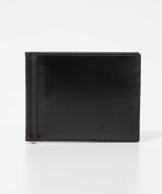 エッティンガー ETTINGER BH787AJ 二つ折り財布 Money Clip Wallet メンズ 財布 本革 マネークリップ ブライドルレザー ミニ財布 ロゴ シンプル プレゼント ギフト お祝い 記念 コンパクトウォレット ブラック