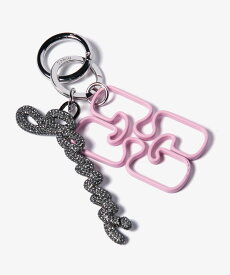 ガニー GANNI Signature Keyring シグネチャー キーリング A7062 A7063 A7064 キーホルダー バッグチャーム レディース 小物