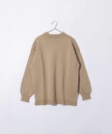 【正規品】 ガンジーウーレンズ GUERNSEY WOOLLENS GW1001 ニット メンズ レディース トップス 長袖 セーター オーバーサイズ プルオーバー リブ編み ボートネック 秋冬 ゆったり ウール 英国製 ユニセックス 全5色 40 42 44