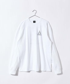 ハフ HUF SET TT L/S TEE TS01935 メンズ トップス Tシャツ - 長袖 ロングスリーブTシャツ ロンT カットソー ロゴ トリプル トライアングル カジュアル シンプル 春夏 コットン 綿 Tシャツ ギフト ストリート スケーター スケボー ブランド アメリカ ティーシャツ シャツ