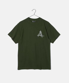 ハフ HUF TS02290 Tシャツ GLEAM S/S TEE メンズ レディース トップス グリム 半袖 プリントアートワーク カジュアル シンプル 春夏 コットン 綿 ストリート スケーター スケボー ブラック ホワイト ハンターグリーン S M L XL