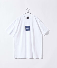 ハフ HUF SET BOX S/S TEE TS01954 メンズ トップス Tシャツ 半袖 カットソー ロゴ ボックス ワンポイント カジュアル シンプル 春夏 コットン 綿 ストリート スケーター スケボー ブランド アメリカ ティーシャツ シャツ