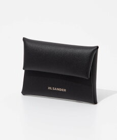 ジルサンダー JIL SANDER J26UI0004 P5713 小銭入れ 財布 メンズ プレゼント コインケース ミニ財布 レザー コンパクトウォレット ロゴ入り ギフト シンプル 記念 お祝い コインパース ミニ FOLDED MINI PURSE ブラック