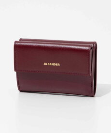 ジルサンダー JIL SANDER J07UI0009 P4840 三つ折り財布 ベビーウォレット メンズ レディース 財布 ミニ財布 コンパクト財布 レザー Baby Wallet ウォレッ トロゴ入り 折り畳み ブランド プレゼント ギフト 贈り物 シンプル 誕生日 記念 お祝い