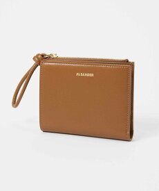 ＼10%OFF／ ジルサンダー JIL SANDER J07UI0016 P4841 二つ折り財布 レディース 財布 二つ折り ミニ財布 レザー ロゴ入り 小銭入れ コンパクトウォレット プレゼント ギフト 贈り物 シンプル 誕生日 記念 お祝い ブラック ブラウン