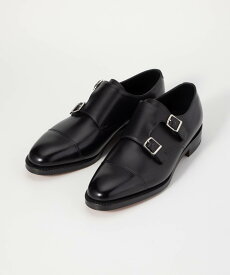 ジョンロブ JOHN LOBB 228032L ビジネスシューズ WILLIAM PD BCL CALF M/W DS メンズ シューズ ウィリアム レザー ダブルモンクストラップ ビジネス ドレスシューズ フォーマル カジュアル オフィス 紳士靴 革靴 ラスト 9795 ブラック 25.0～27.5cm