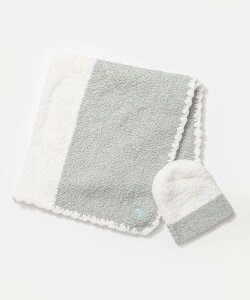 JVEGA Kashwere BBCH-BCB01 uPbg Baby Blanket-Rugby Center Stripe w/ Cap xr[uPbg Or[Z^[XgCv Lbvt Xq Ђ| 78×78cm