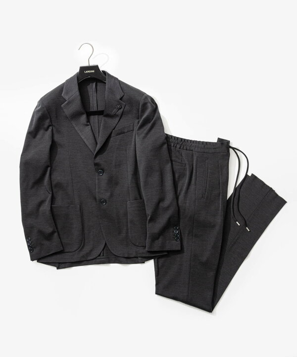 楽天市場】ラルディーニ LARDINI ウールジャージースーツ イージー 