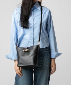 �����V���� LONGCHAMP Le Roseau �� ���] �X���[�N XS Bucket bag �o�P�b�g�o�b�O 10314 HGC �V�����_�[�o�b�O �n���h�o�b�O ���f�B�[�X�o�b�O