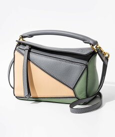 ロエベ LOEWE A510U95X34 ショルダーバッグ PUZZLE MINI BAG レディース バッグ パズル ミニ ハンドバッグ レザー クロスボディ 2way 旅行 お出かけ おしゃれ プレゼント ギフト 贈り物 記念 お祝い 鞄