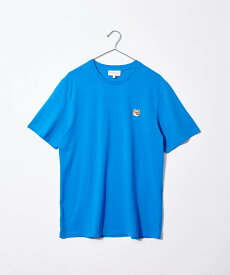メゾンキツネ MAISON KITSUNE LM00104KJ0008 Tシャツ FOX HEAD PATCH REGULAR TEE SHIRT メンズ トップス 半袖 フォックスヘッド パッチ レギュラー クルーネック コットン 春夏 シンプル カジュアル 綿 ストリート ティールグレー S M L