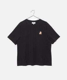 メゾンキツネ MAISON KITSUNE MW00119KJ0008 Tシャツ SPEEDY FOX PATCH COMFORT TEE-SHIRT レディース トップス 半袖 スピーディ フォックス パッチ コンフォート クルーネック コットン 春夏 シンプル カジュアル 綿 ストリート ホワイト XS S M L