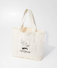 メゾンキツネ MAISON KITSUNE CKMU05101WW9001 トートバッグ CAFE KITSUNE FOX TOTE BAG メンズ レディース バッグ カフェ キツネ バリスタフォックス コットンキャンバス ミニトート 厚手 ロゴプリント 手提げ 肩掛け 通勤 通学 A4収納 旅行 カジュアル おしゃれ ギフト