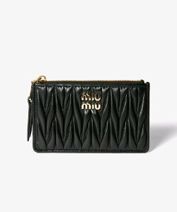 �~���E�~���E MIU MIU MATELASSE �}�e���b�Z POUCH WALLET �|�[�`�E�H���b�g 5MB06M 2FPP F0002 �R�C���P�[�X ���f�B�[�X ���z ���� �l��