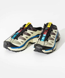 エムエム6 MM6 S59WS0222 P6634 スニーカー XT-4 MULE レディース シューズ メゾンマルジェラ サロモン コラボモデル カジュアル ブランド 靴 Maison Margiela SALOMON ブラック トランスペアレントイエロー 23.0〜24.5cm