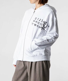エムエム6 MM6 Kids Zip-Up Hoodie キッズ ジップアップ パーカー M60872 MM02X 大人もOK ユニセックス トップス