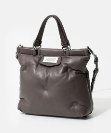 【エントリーで全商品ポイント10倍！】 メゾン マルジェラ MAISON MARGIELA S56WD0133 P4300 ハンドバッグ レディース バッグ グラム スラム トート スモール 2way ショルダーバッグ ナンバーロゴ カジュアル レザー 本革 お出かけ ギフト 旅行 記念 お祝い
