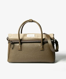 メゾン マルジェラ MAISON MARGIELA SB2WD0076 P4348 トートバッグ 5AC HANDBAG EST WEST メンズ レディース バッグ ファイブエーシー ハンドバッグ レザー ナンバーロゴ カジュアル プレゼント ギフト おしゃれ お祝い ブラック