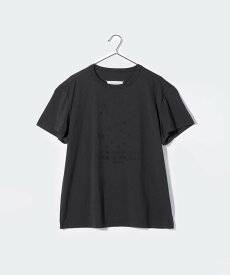メゾン マルジェラ MAISON MARGIELA S50GC0684 S22816 Tシャツ メンズ トップス 半袖 カットソー ロゴT ナンバリング クルーネック カジュアル シンプル 春夏 コットン 綿 チャコール XS S M L
