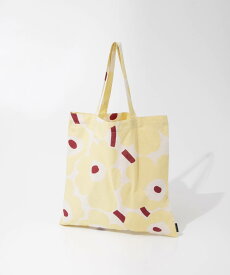 マリメッコ Marimekko 072557 トートバッグ レディース バッグ ピエニ ウニッコ お出かけ 通勤 通学 肩掛け 折りたたみ サブバッグ 旅行 軽量 プレゼント お祝い 記念 ギフト Pieni Unikko bag ブラウン×ブルー