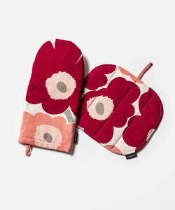 }bR Marimekko 073410 073313 ~g Pieni Unikko oven mitten and pot holder fB[X Lb`pi EjbR  I[u~g   k Mtg v[g ̓ j 