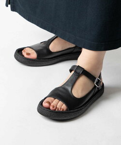 �y���K�i�z ���q MOHI T Strap Leather Sandal T�X�g���b�v ���U�[�T���_�� GU2-8029-1-SE �T���_�� �I�[�v���g�D �t���b�g�V���[�Y ���f�B�[�X �V���[�Y