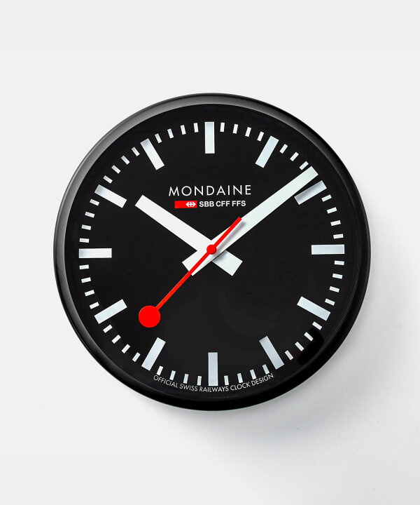 楽天市場】モンディーン MONDAINE A990 CLOCK 掛け時計 時計 ウォール 