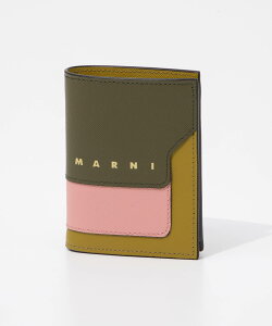 �}���j MARNI BIFOLD W/COIN PURSE �T�t�B�A�[�m���U�[ ��܂�E�H���b�g PFMOQ14U28 LV520 ��܂���z ���f�B�[�X ���z