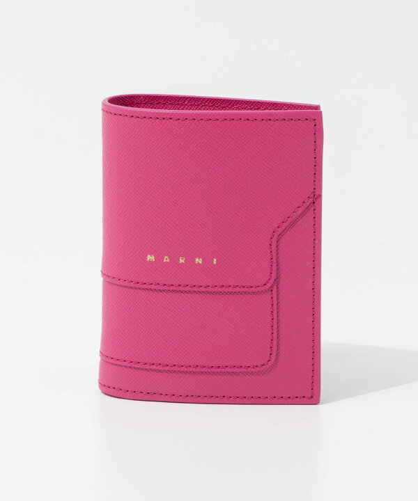 楽天市場】マルニ MARNI 二つ折り財布 PFMOQ14U07 LV520 レディース 