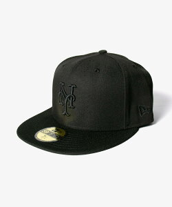 j[G NEW ERA 59 FIFTY 5950 59 tBteB[ New York Mets MLB Black On Black j[[N bc MLB ubN I ubN Authentic Collection I[ZeBbN RNV Lbv jZbNX 