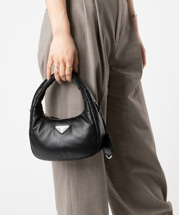 楽天市場】プラダ PRADA 1BA384 2DYI ソフト パテッド ナッパレザー 