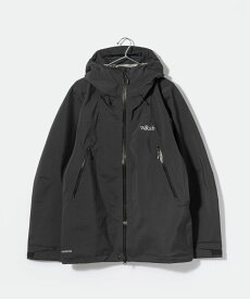 ラブ Rab QWH-01 ジャケット Kangri GTX Jacket メンズ レディース アウター カングリ ゴアテックス マウンテンジャケット キャンプ アウトドア 登山 秋 冬 ブラック XS S M L