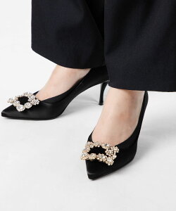 �y�G���g���[�őS���i�|�C���g10�{�I�z ���W�F ���B���B�G ROGER VIVIER DEC. FLOWER STRASS B. SIN 65 �G�t�����b�Z���X �T�e�� �p���v�X RVW41417620RS0 �r�W���[ �q�[�� ���f�B�[�X �V���[�Y