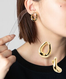 トムウッド TOM WOOD Twist Hoops Gold ツイストフープ ゴールド 101420 S925 / 18K GOLD P ピアス シルバー ユニセックス アクセサリー
