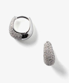 トムウッド TOM WOOD ICE HUGGIES PAVE SILVER アイス ハギー ぺイヴ シルバー 100525 ピアス レディース アクセサリー シルバー