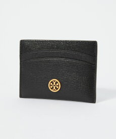 トリーバーチ TORY BURCH 84070 カードケース レディース ファッション小物 ロビンソン カードホルダー レザー ビジネス パスケース ロゴ プレゼント お祝い 通勤 通学 コンパクト ギフト 誕生日 Robinson Card Case グレーヘロン ブラック ビストロブラウン