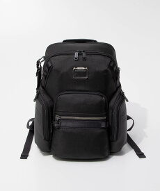 トゥミ TUMI ALPHA BRAVO アルファ ブラボー Navigation Backpack ナヴィゲーション バックパック 0232793D 142479 1041 リュックサック メンズ バッグ ブラック 防水加工 サイドファスナーポケット カラビナ取付 ラップトップ収納 PCポケット 収納力 大容量 通勤 ビジネス