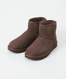 アグ UGG 1016222 ムートン ブーツ レディース シューズ ムートンブーツ クラシック ミニ II 2 Women's CLASSIC MINI II シープスキン ショート ボア レザー 本革 履きやすい 歩きやすい 通勤 通学 デイリーユース 普段使い タウンユース 靴 チェストナット 22～27cm