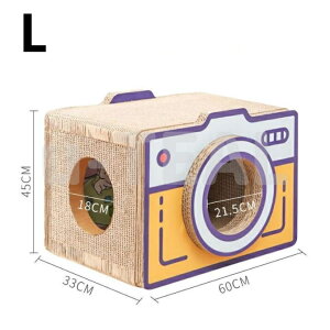 猫 爪研ぎ 爪とぎ 爪磨き 大型猫もすっぽり入る ストレス解消 猫の爪研ぎハウス 通り抜け可能 強化段ボール 高密度 猫ハウス 猫ベッド 猫おもちゃ 家具破壊防止