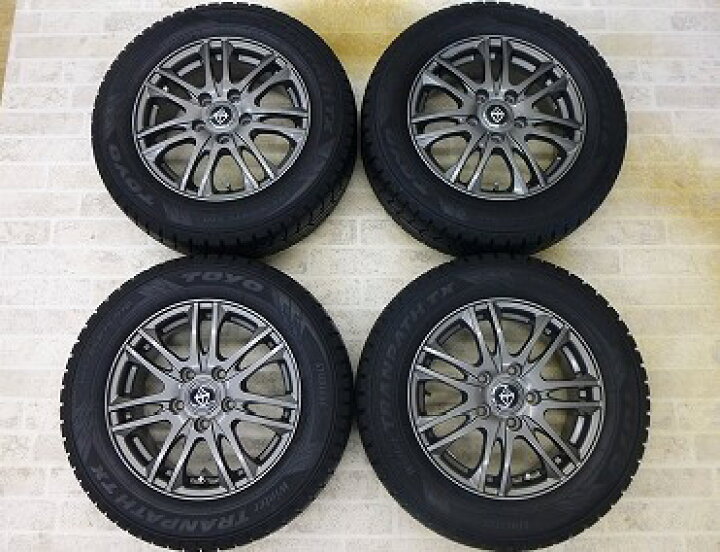 楽天市場】中古 スタッドレス タイヤ アルミホイール付 トーヨー 