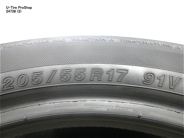 楽天市場】中古 タイヤ ヨコハマ ブルーアース E70 205/55R17 4本 