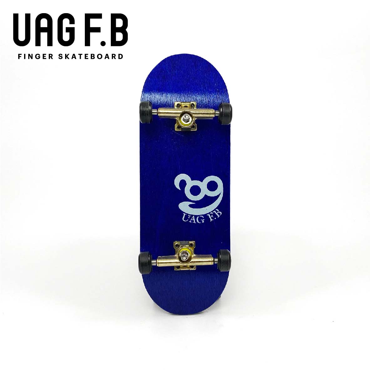 これから始めたい方にオススメ 価格とクオリティーにこだわったUAG F.Bの定番モデル UAG F.B 《UAG コンプリート》 -slim 指スケ finger ver- skate board 素晴らしい価格 【驚きの値段で】 Blue