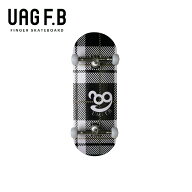 UAG F.B コンプリート / Check ブラック / standard / finger skate board / 指スケ / 指スケボー