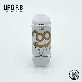 UAG F.B プロコンプリート 【LASER GRAPHIC 】Deka logo-White / finger skate board / 指スケ / 指スケボー