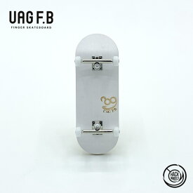 UAG F.B プロコンプリート 【LASER GRAPHIC 】Chibi logo-White / finger skate board / 指スケ / 指スケボー