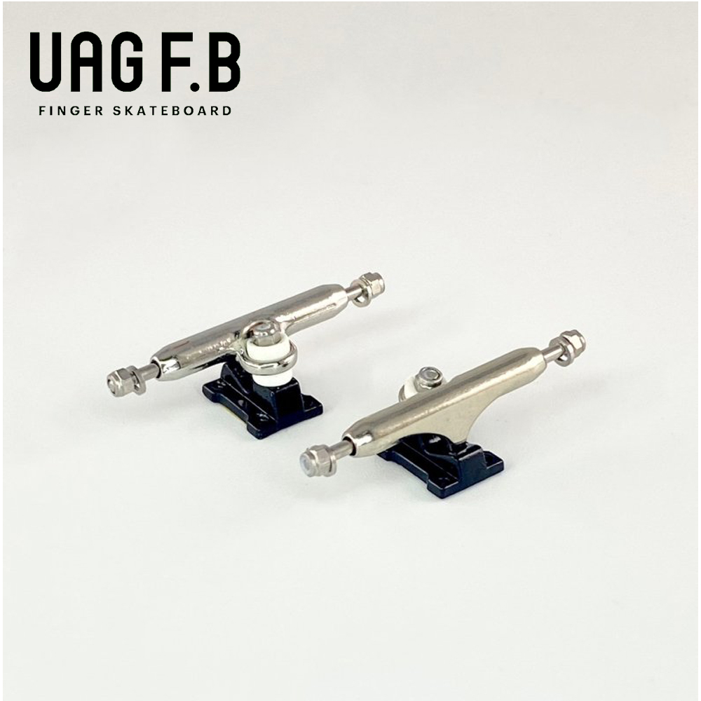 楽天市場】 UAG F.B PRO TRUCKS / Silver × Black/ finger skate board